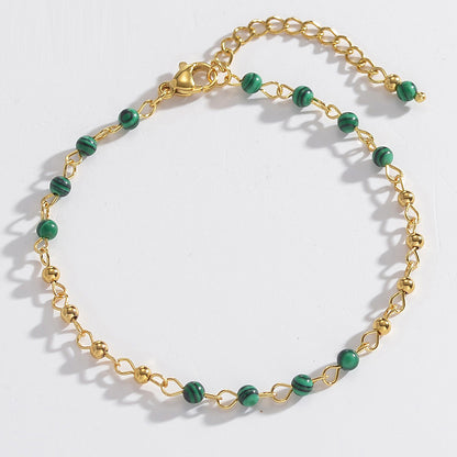 Retro style bead splicing bracelet