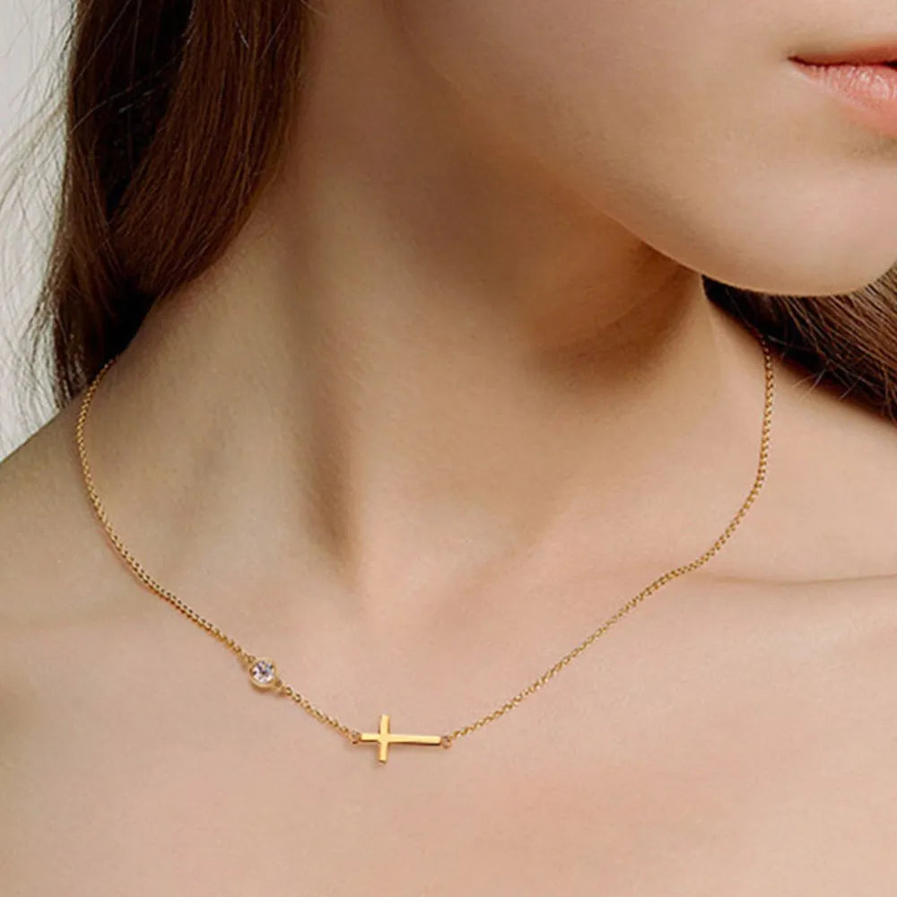 Sterling Silver Moissanite Necklace