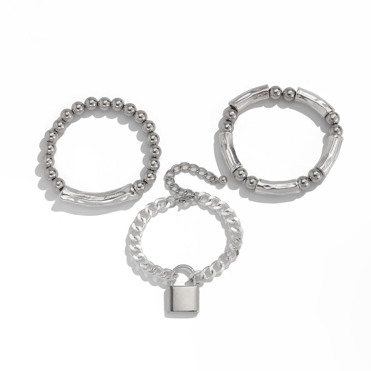 Heart-shaped fashion pearl bracelet