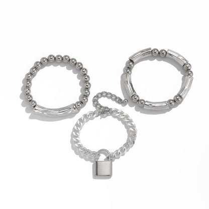 Heart-shaped fashion pearl bracelet
