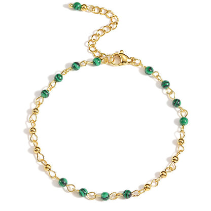 Retro style bead splicing bracelet