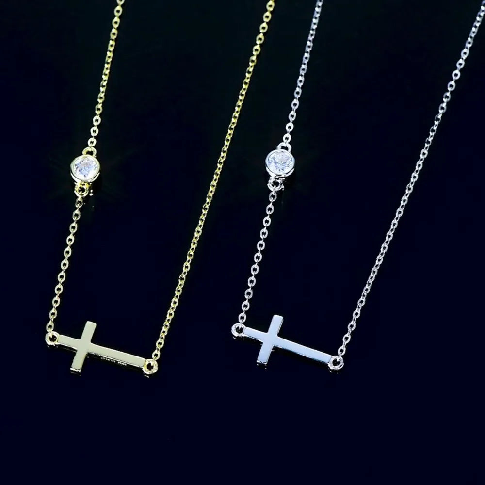 Sterling Silver Moissanite Necklace